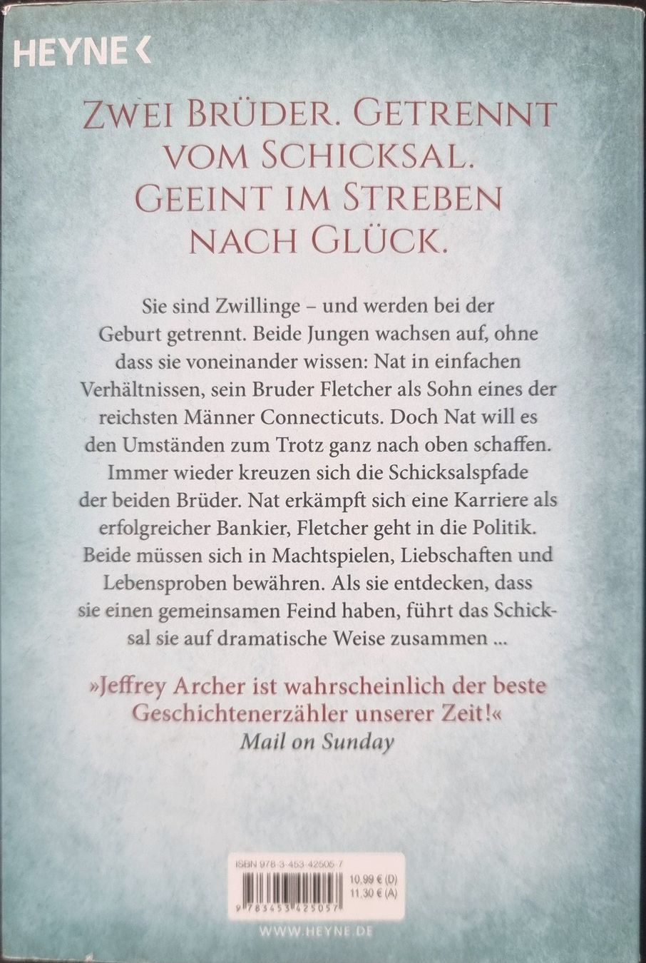 Libri: Jeffrey Archer Söhne des Glücks – Usato da Arosa venduto da horseracing 1