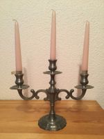 Kerzenständer 3-Flammig aus Zinn