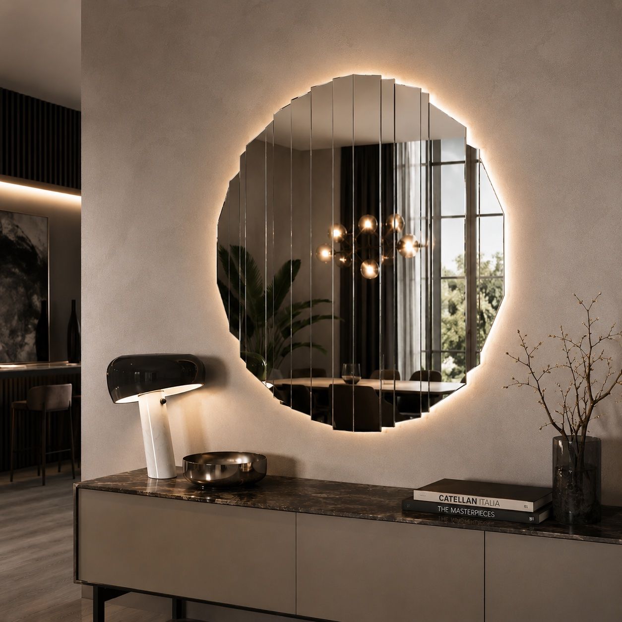 Specchi: Cattelan Italia Stripes Spiegel – Usato da Trimmis venduto da GreatA79