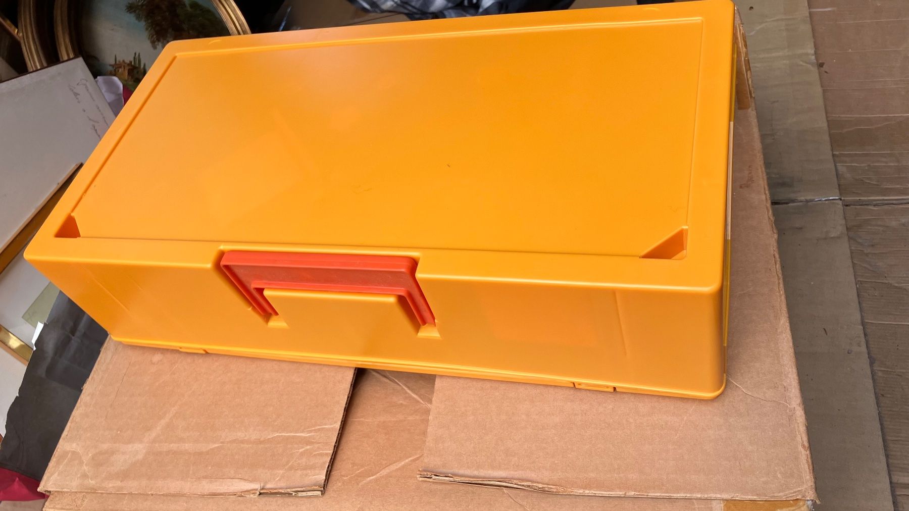 Giocattoli: Garage Shell enfant vintage valise – Usato da St-Cierges venduto da LeRegain 2