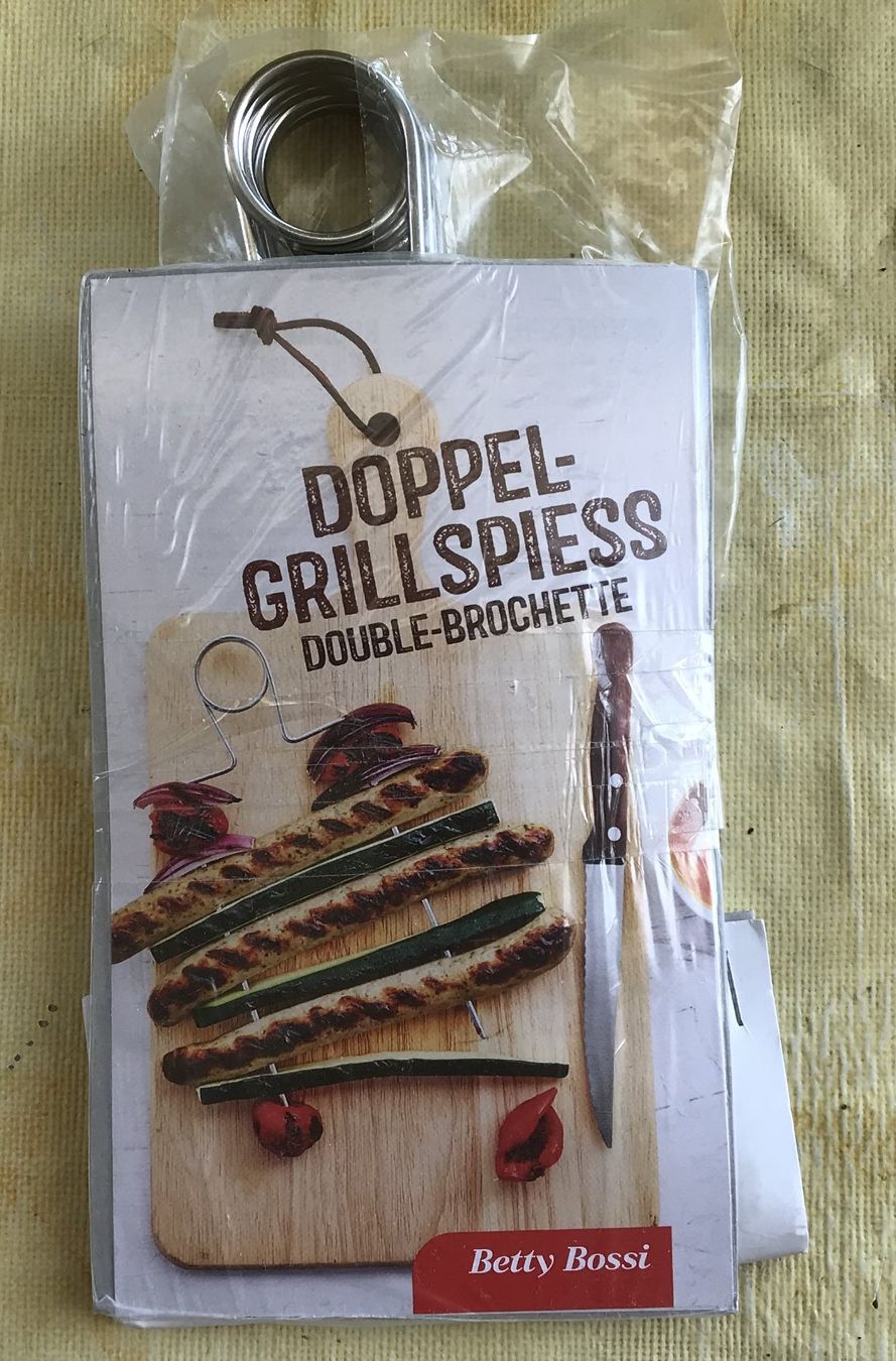 Betty Bossi Appareils de cuisine: BETTY BOSSI DOPPEL-GRILLSPIESS – D'occasion à Ostermundigen par Wyatt-Earp