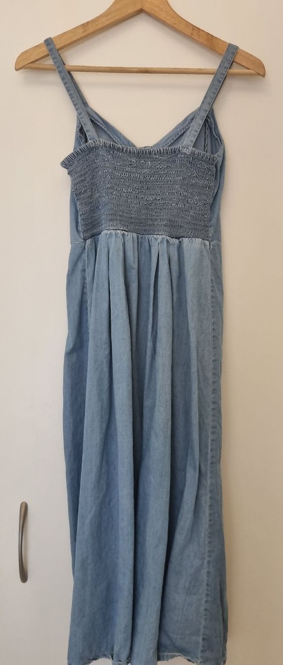Vestiti: Denim Kleid mit Knopfleiste Grösse S  – Usato da Möriken AG venduto da mohnsame2 3