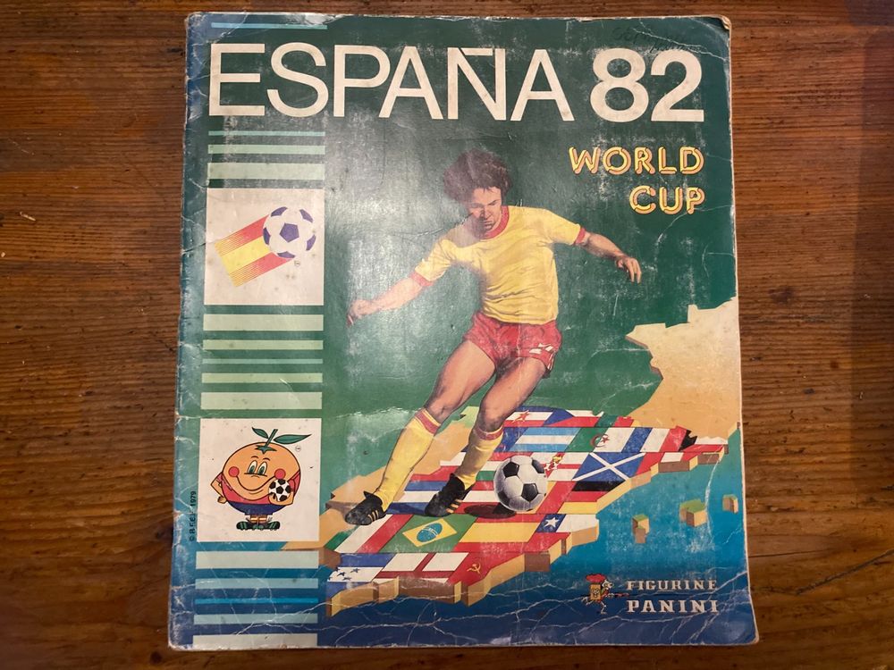 Vignette Panini Espana 82 N°286 Michel Platini France - Neuf Jamais Collée