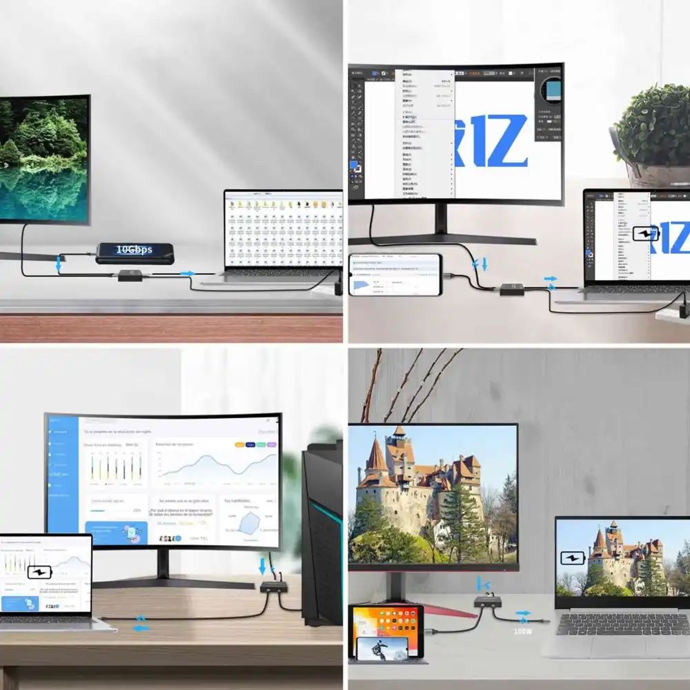 Unità & Adattatore: USB-C Bidirektional Switch 8K, Data & Video, Neu! – Nuovo e nell'imballaggio originale da Niederwil AG venduto da VST92 1