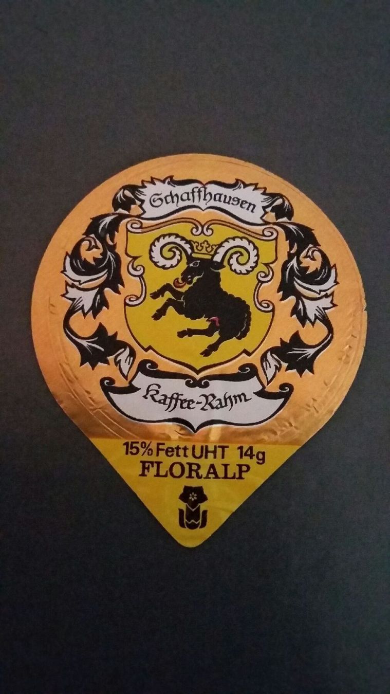 Coperchi dei cremini per caffè: KRD aus Serie 12 "Kantonswappen" /Nr. 16 – Usato da Goldau venduto da Soundbookie
