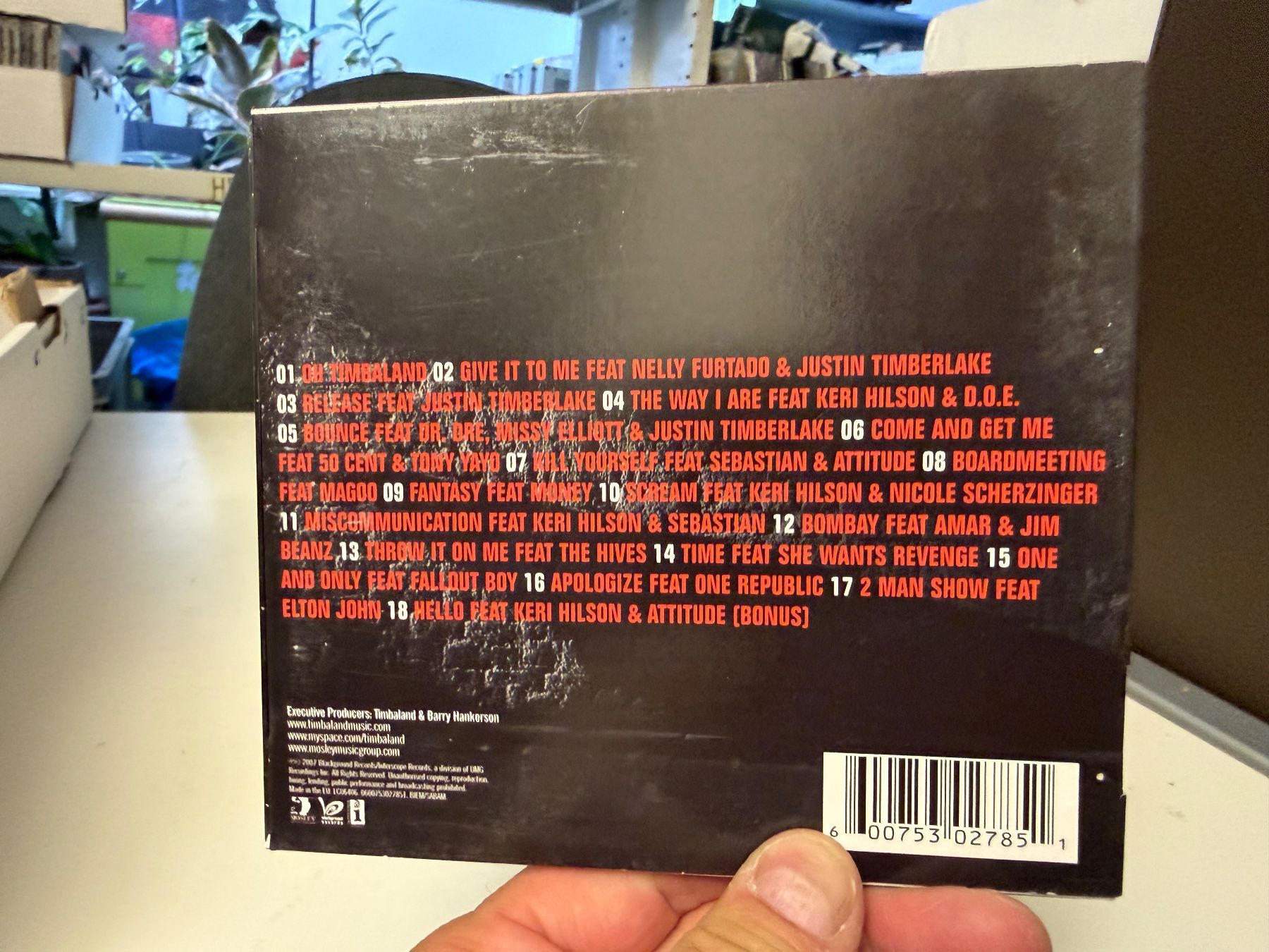 CD: Timbaland - Timbaland Presents Shock Value - HD23C – Usato da Küsnacht ZH venduto da Jazztilldawn 1