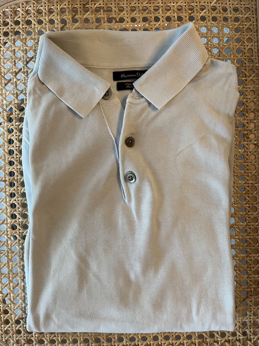 Massimo Dutti Polos: Poloshirt, hellgrau, Gr. M, Massimo Dutti – D'occasion à St. Gallen par Gloom22 3