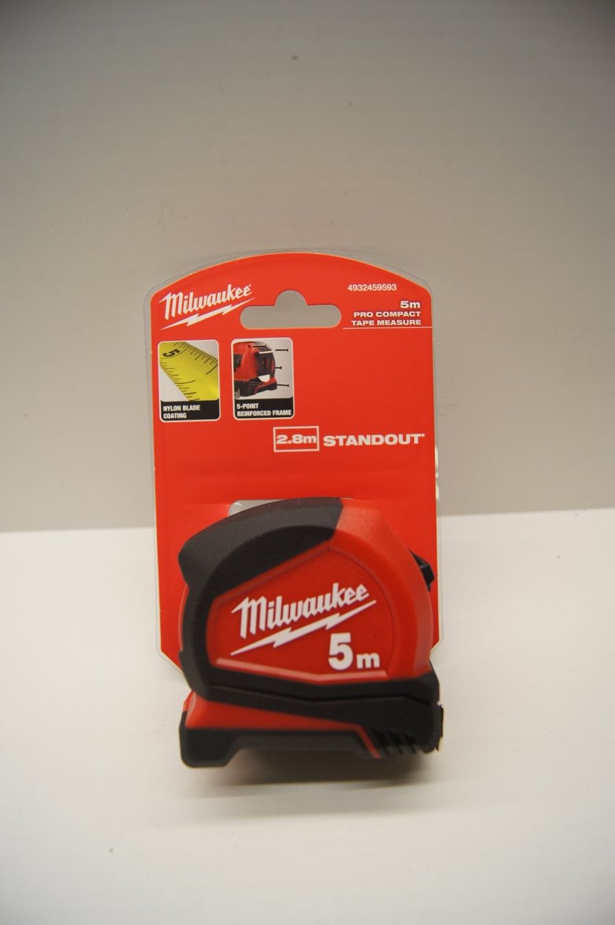 Milwaukee Misurare: Rollmeter Milwaukee 5m – Nuovo (secondo la descrizione) da Heerbrugg venduto da ProBau-Liq
