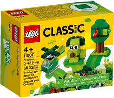 Lego Classic 11007 Creative Green Bricks Neu ungeöffnet