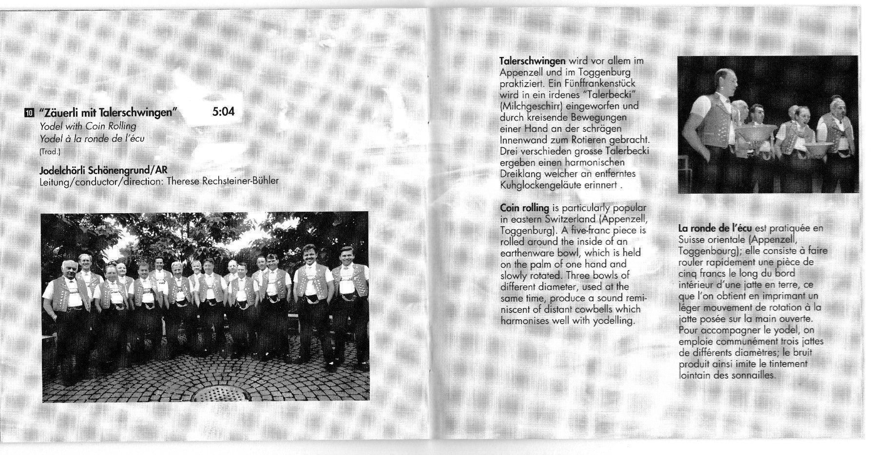 CD: 23. Eidgenössisches Jodlerfest Thun – Nuovo e nell'imballaggio originale da Allmendingen b. BE venduto da MMC-MuMeCo 4