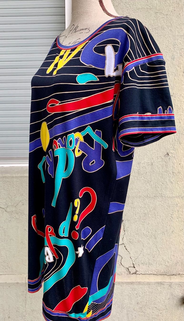 Kleider: Splendide et unique robe pull LÉONARD Paris 100%coton t.1 – Neu (gemäss Beschreibung) aus Martigny von only__you 5