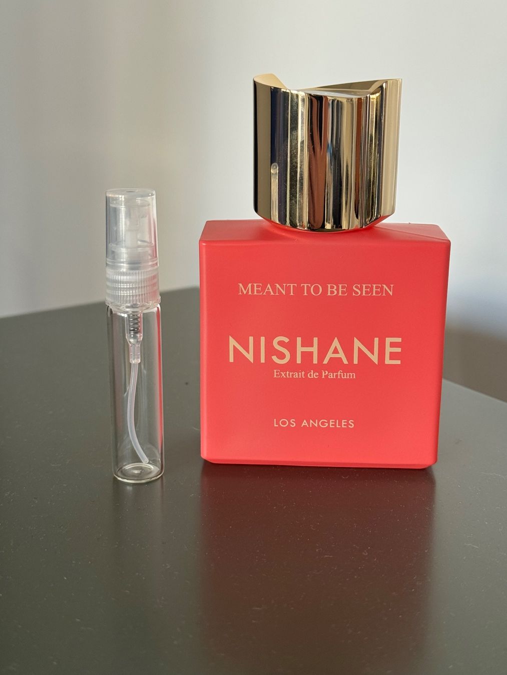 Nishane Profumi & Eau de Toilette: Nishane Meant to be seen 5ml Extrait de parfum – Nuovo (secondo la descrizione) da Kriens venduto da Cloudyroom