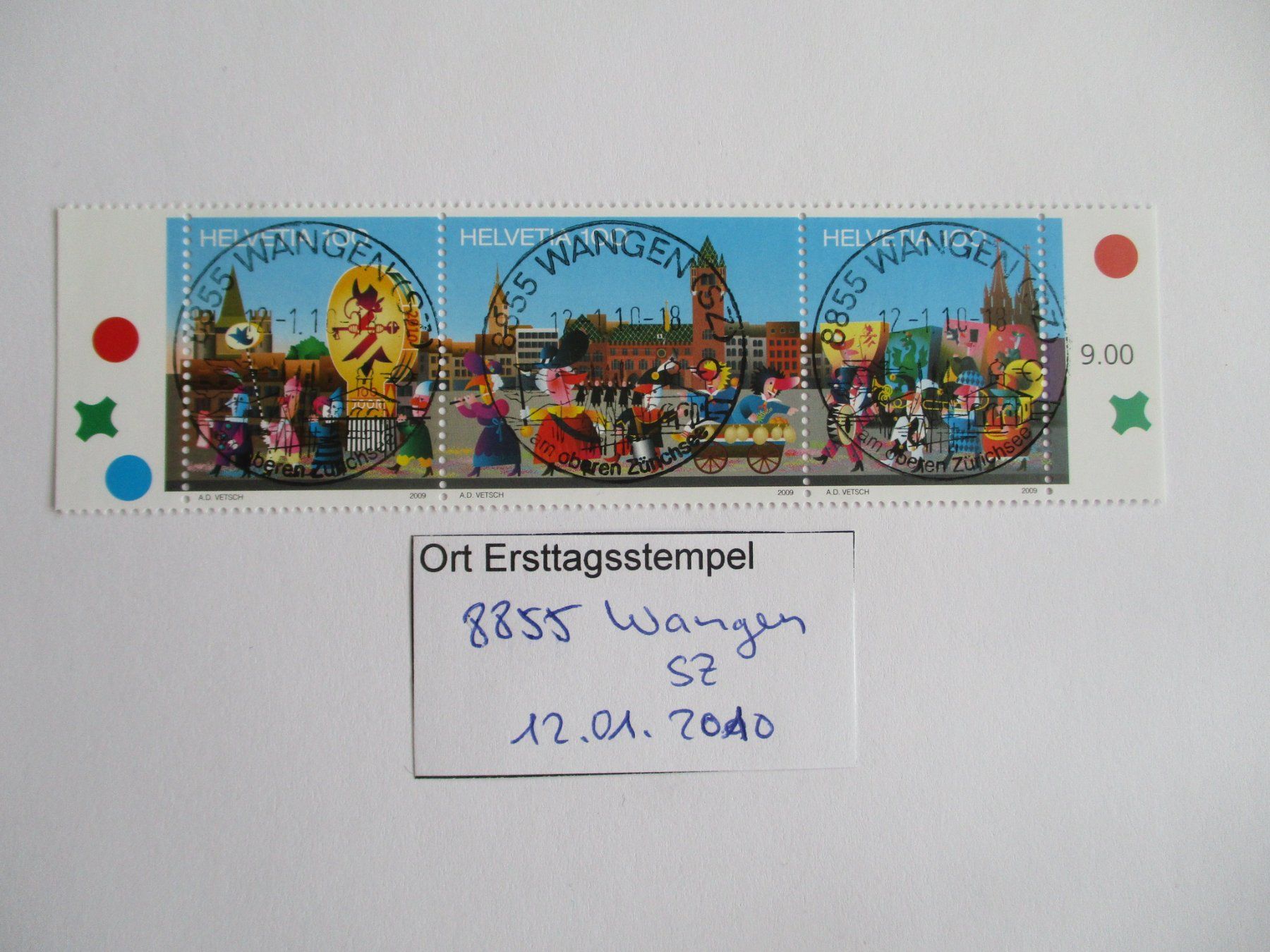 Tutti i francobolli: Voll Ort Ersttagsstempel 8853 Lachen SZ – Usato da Langnau b. Reiden venduto da Aktuell88