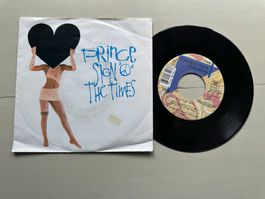 PRINCE tolle Single Sign the times Top Kult Charts  Hit Soul