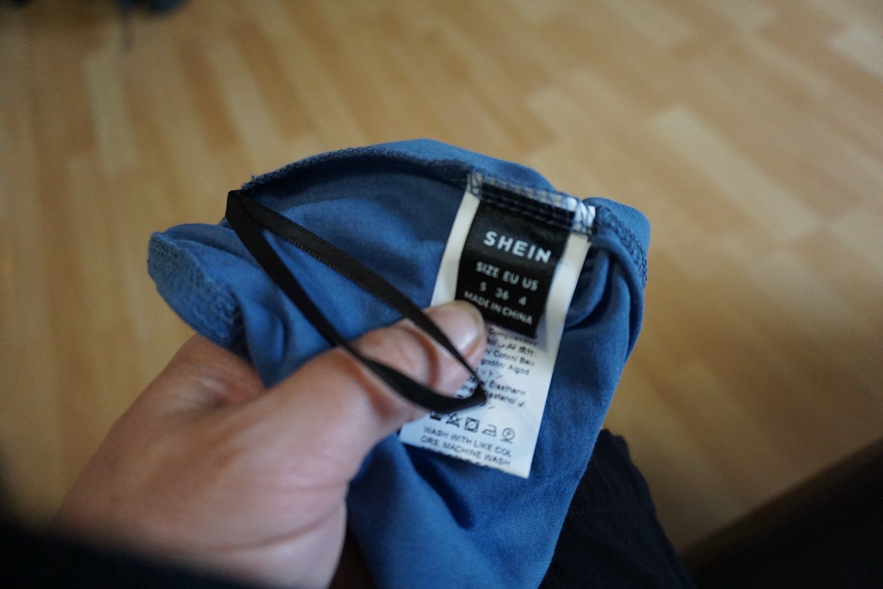 Shein Tops: Blaues Bustier Top Gr. S - SHEIN - – D'occasion à Zürich par einalemjena 2
