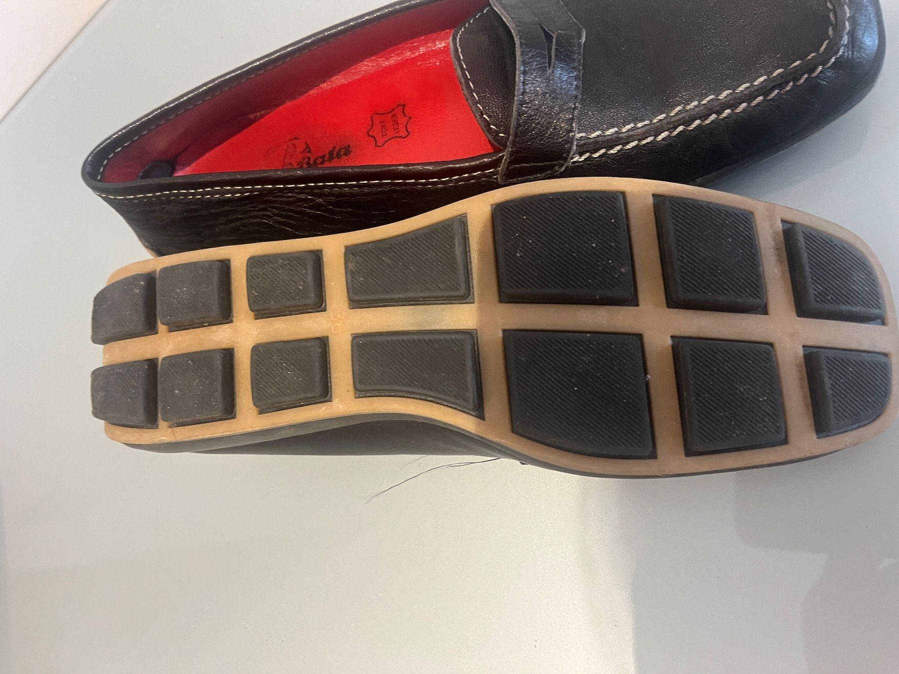 Scarpe da donna: BATA Damen Leder Mokassins, Gr. 36 – Usato da Davos Wiesen venduto da Roseli21 3