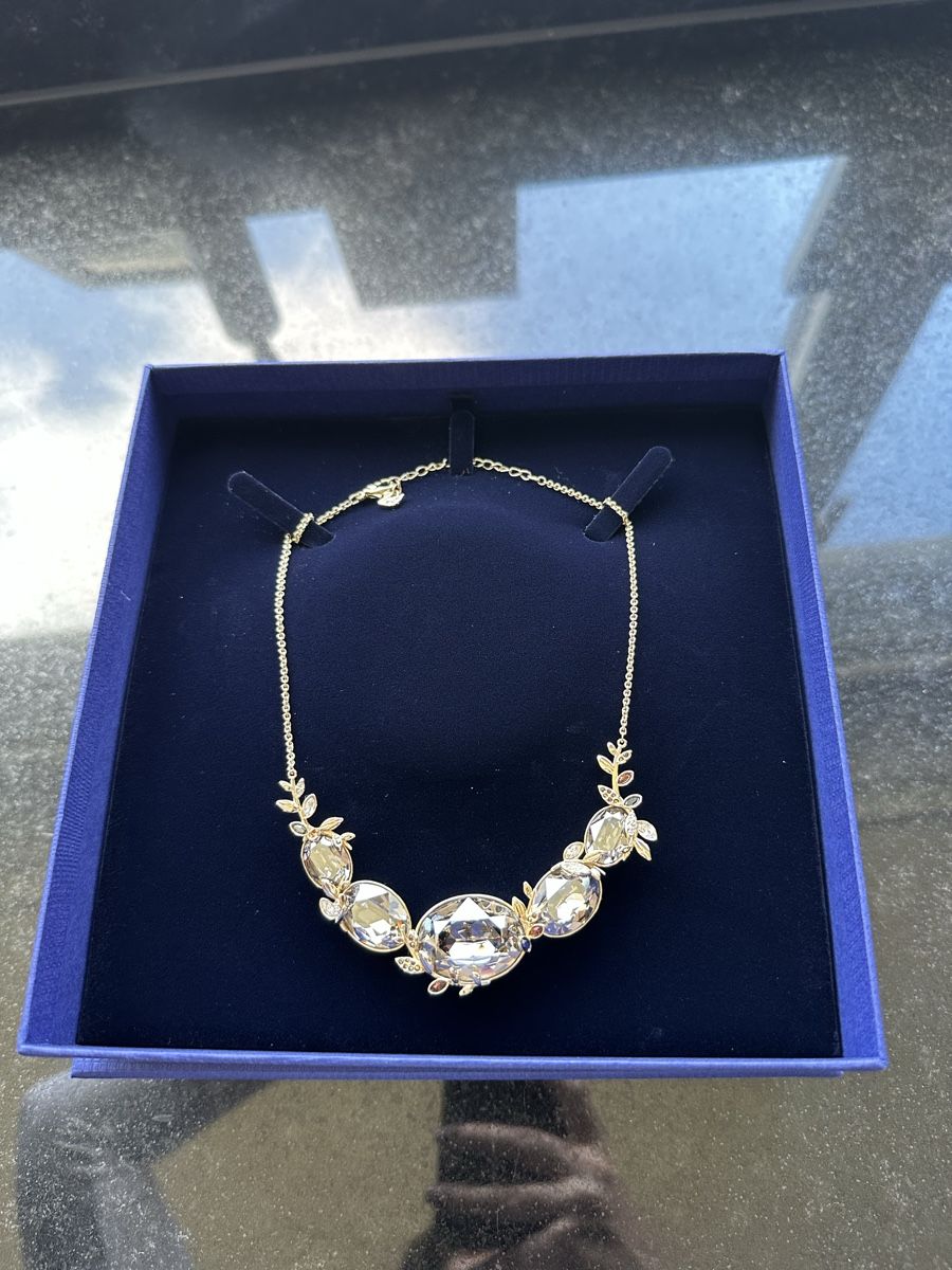Swarovski Catenine: Swarovski Collier Gold – Nuovo e nell'imballaggio originale da Bern venduto da Shininglove 1