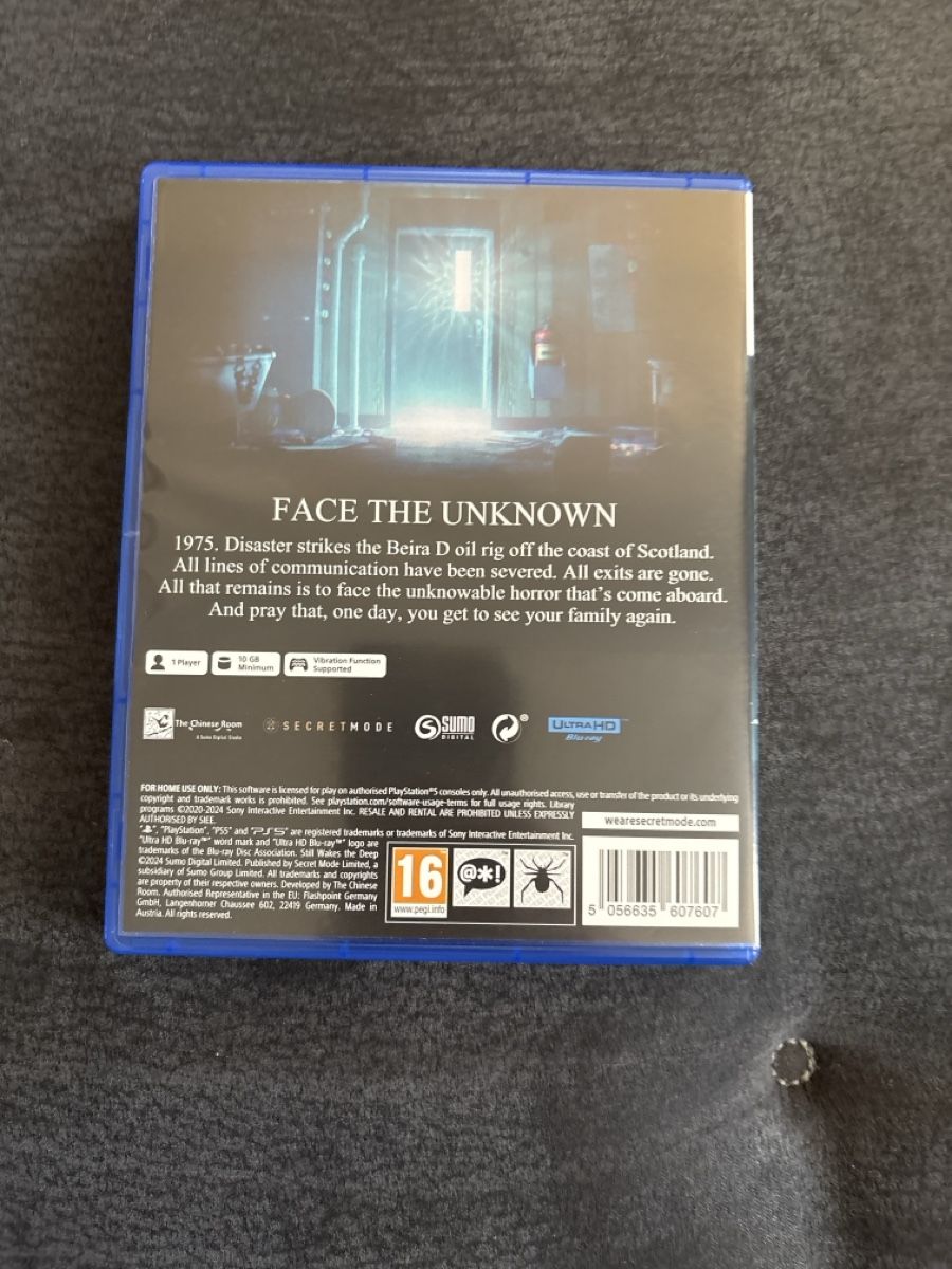 Sony Jeux: Jeu PS5 Still Wakes the Deep comme neuf – D'occasion à Carouge GE par irma016 2