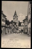 Weinfelden, Strassenpartie in der Kirchg