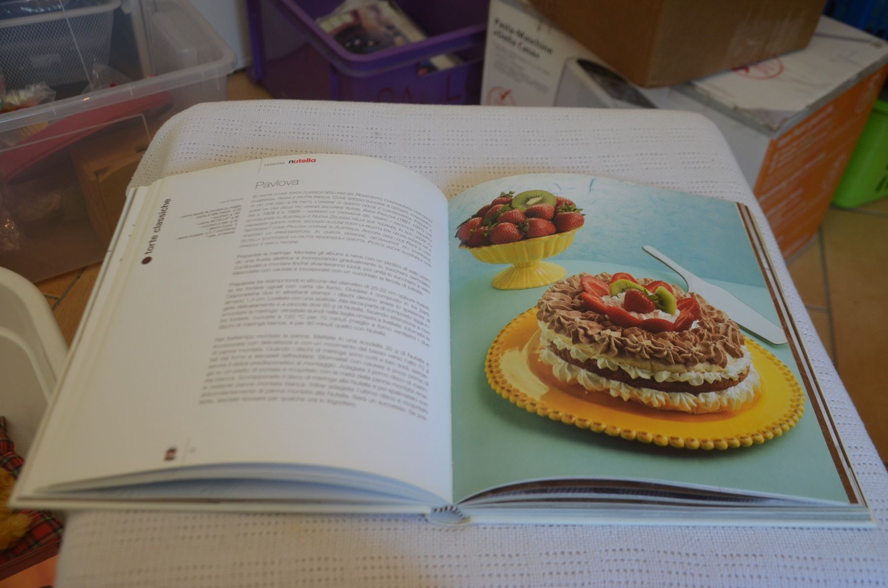 Libri: LIBRO GIUNTI RICETTE CON LA NUTELLA ITALIANO – Usato da Chiasso venduto da Dolly015 1