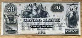20 Dollars USA 1850!!! aUNC!!!