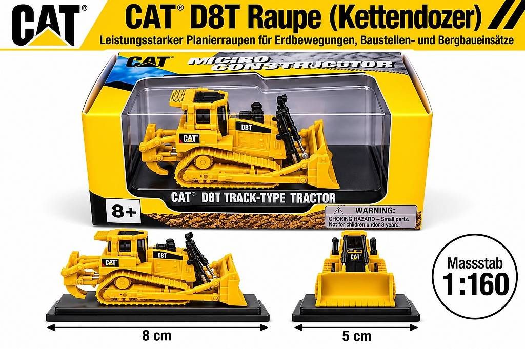 Modellbausätze & Standmodelle: CAT D8T  Raupe / Planierraupe – Neu und originalverpackt aus Horn von rab_nw5p