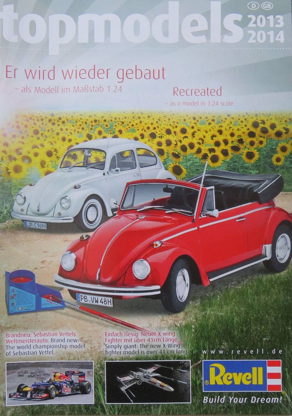 Libri: Revell Modellbaukatalog von 2013/2014 – Nuovo (secondo la descrizione) da Ettingen venduto da campione_1 1
