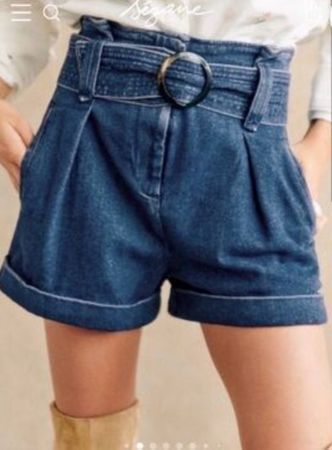 Short en Jean Sézane, taille 36, parfait pour l'été!