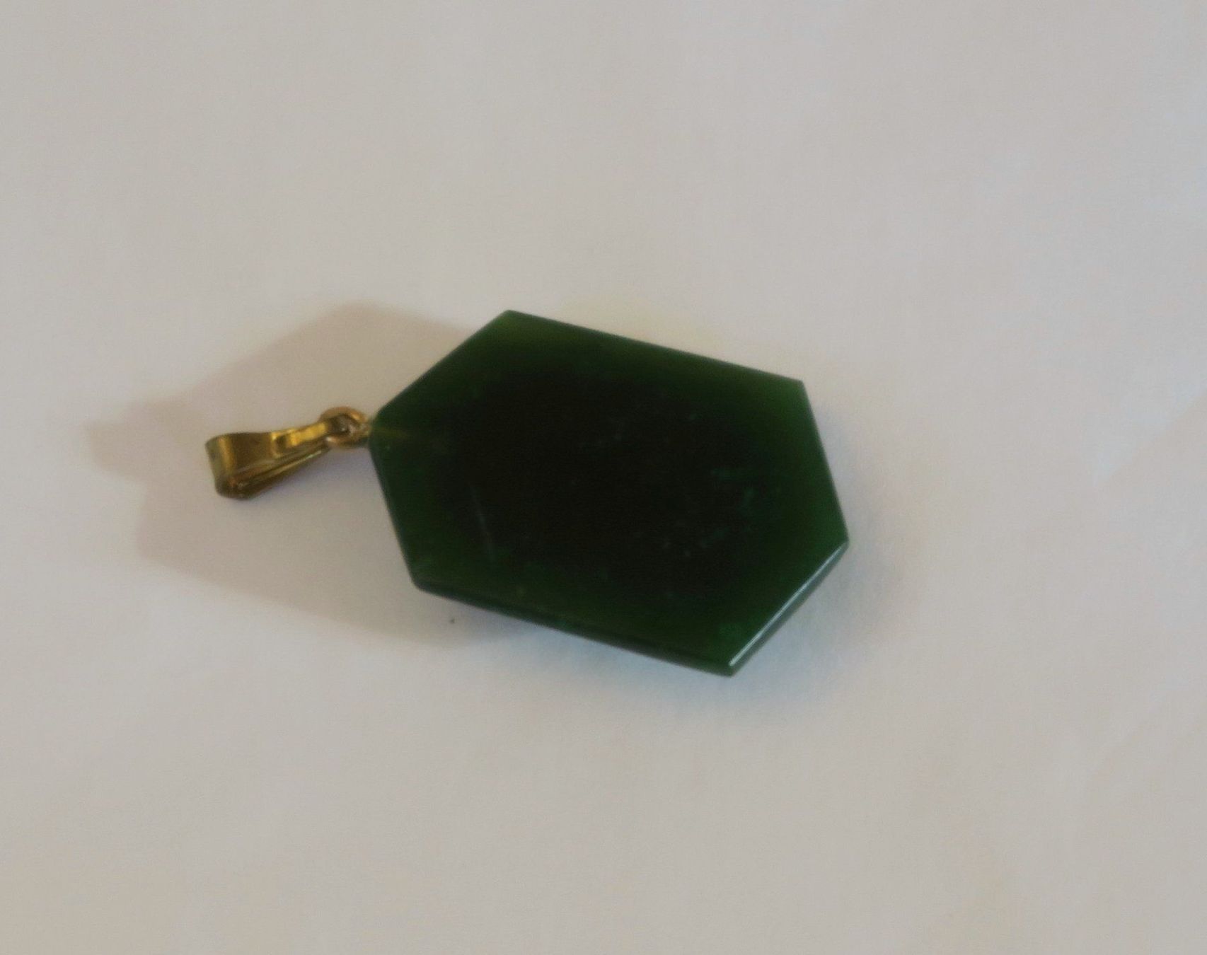 Anhänger: Anhänger grüner Glasstein – Gebraucht aus Brittnau von marlenestone 2