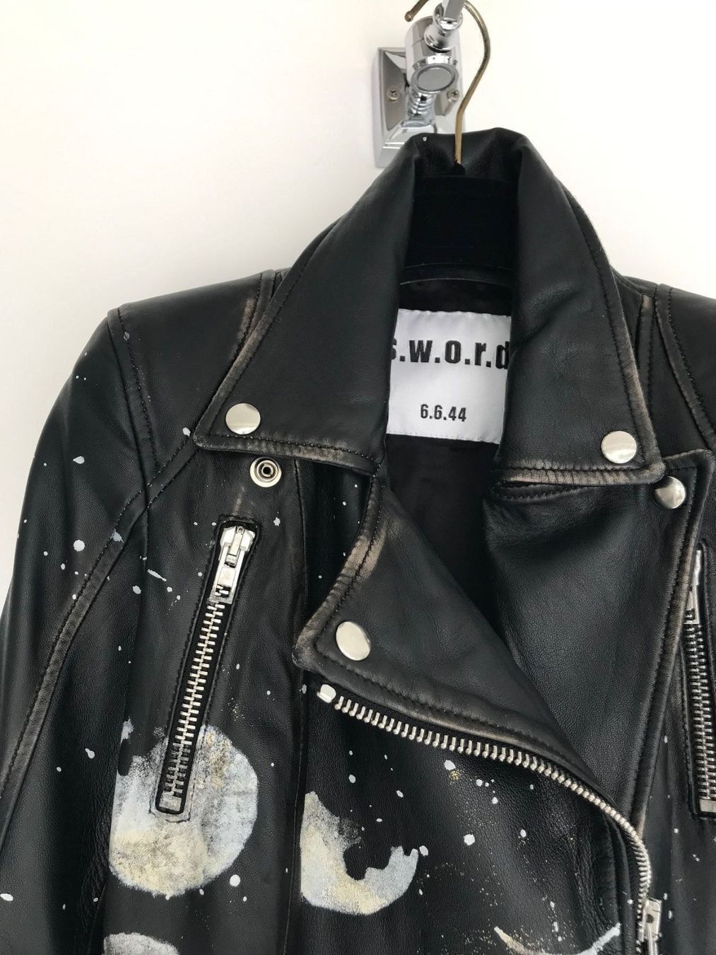 Giacche: Lederjacke schwarz, Gr. IT42, Unikat – Nuovo (secondo la descrizione) da Kilchberg venduto da boudoir076 2