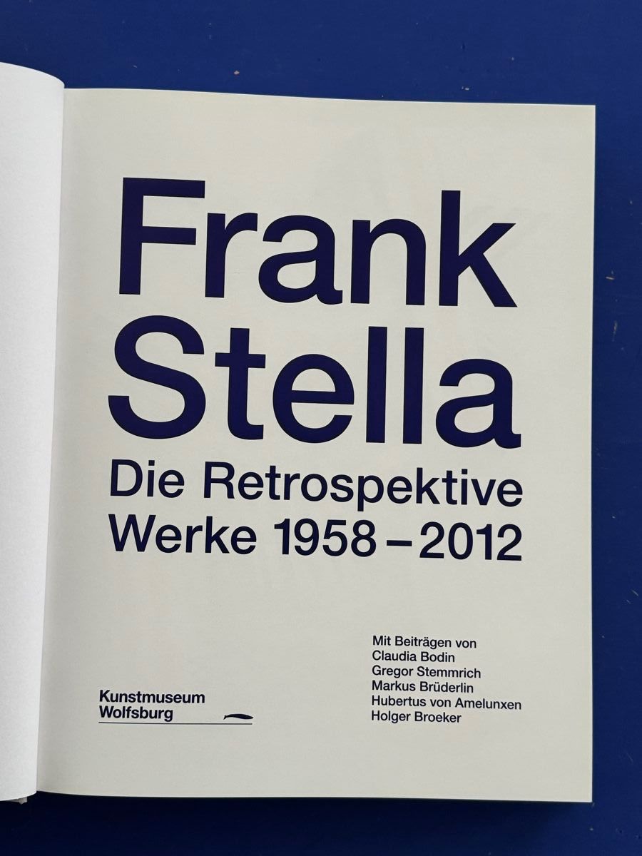 Libri: Frank Stella - Die Retrospektive - Werke 1958- 2012 – Usato da Adliswil venduto da buch_und_kunst 1