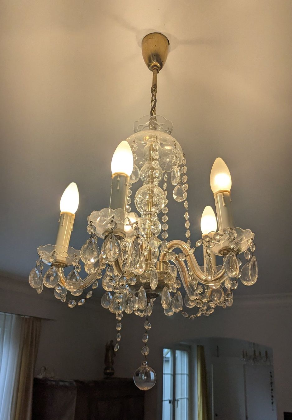 Murano Lampes: Kronleuchter Murano – D'occasion à Giffers par agu25 1