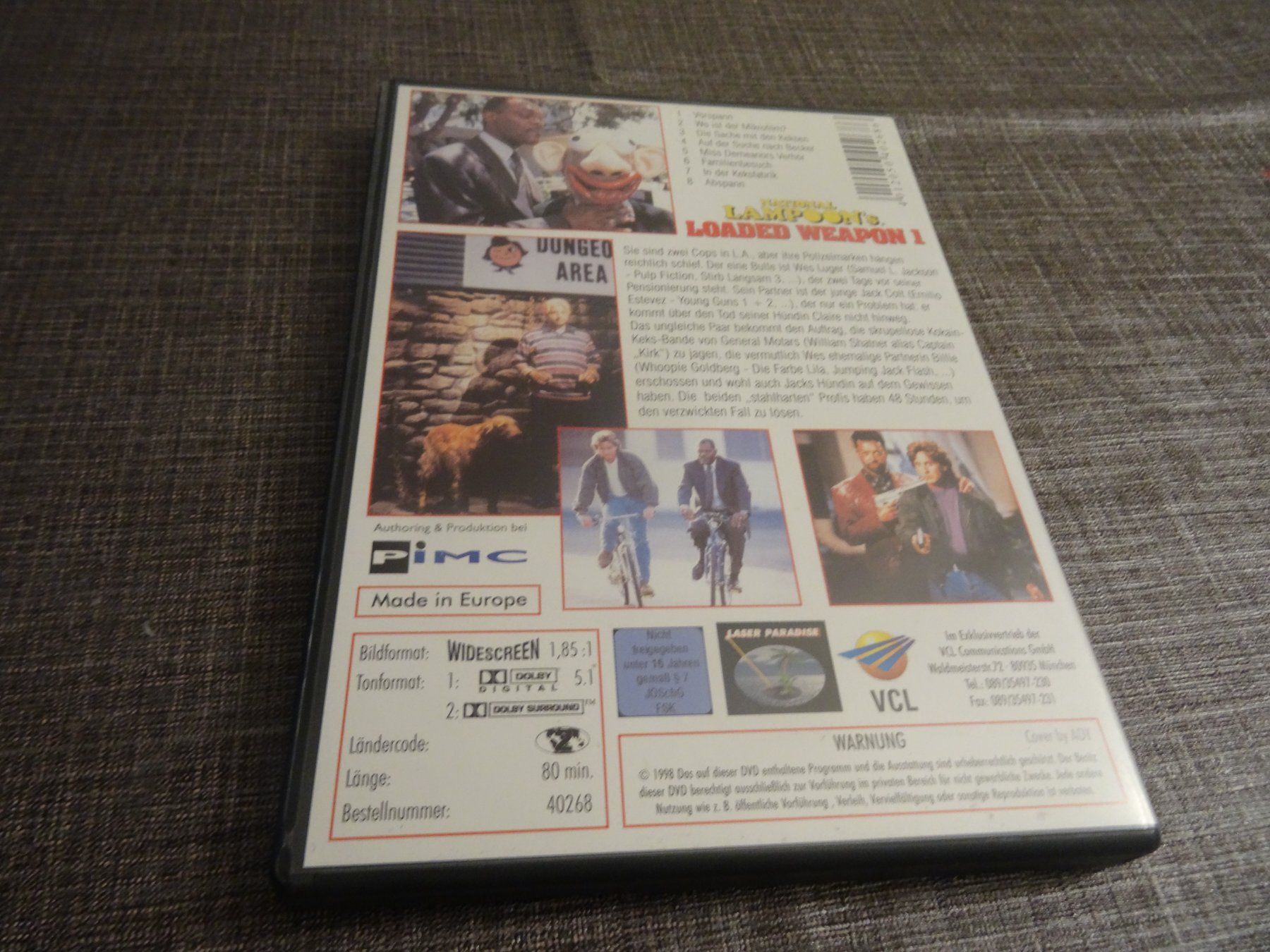 Tutti i DVDs: National Lampoons Loaded Weapon 1 DVD – Usato da Olten venduto da Disc-Verkauf 2