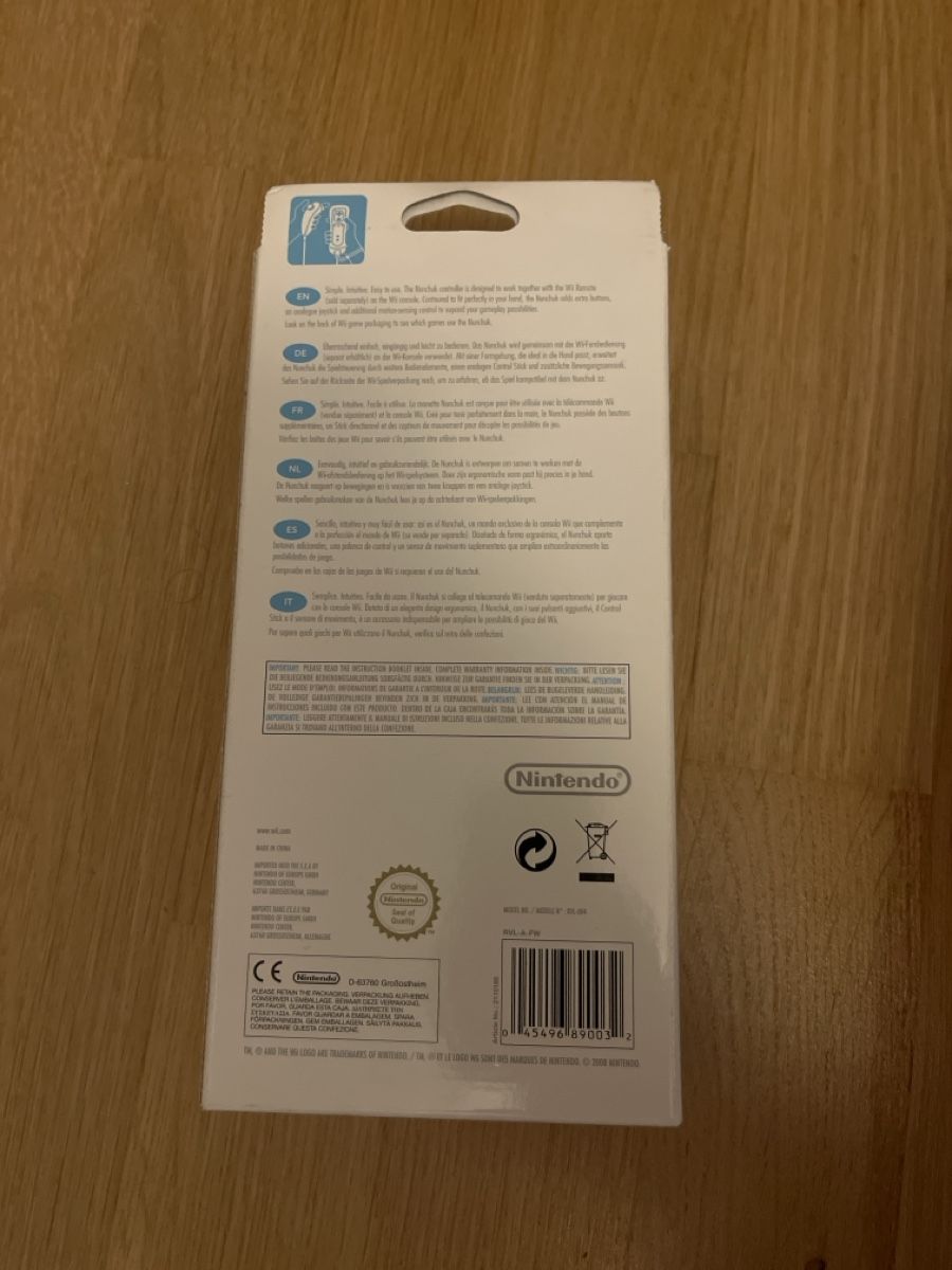 Controller: Nintendo Wii Nunchuk - Neu & OVP – Nuovo e nell'imballaggio originale da Allschwil venduto da shetpilzlidra 2