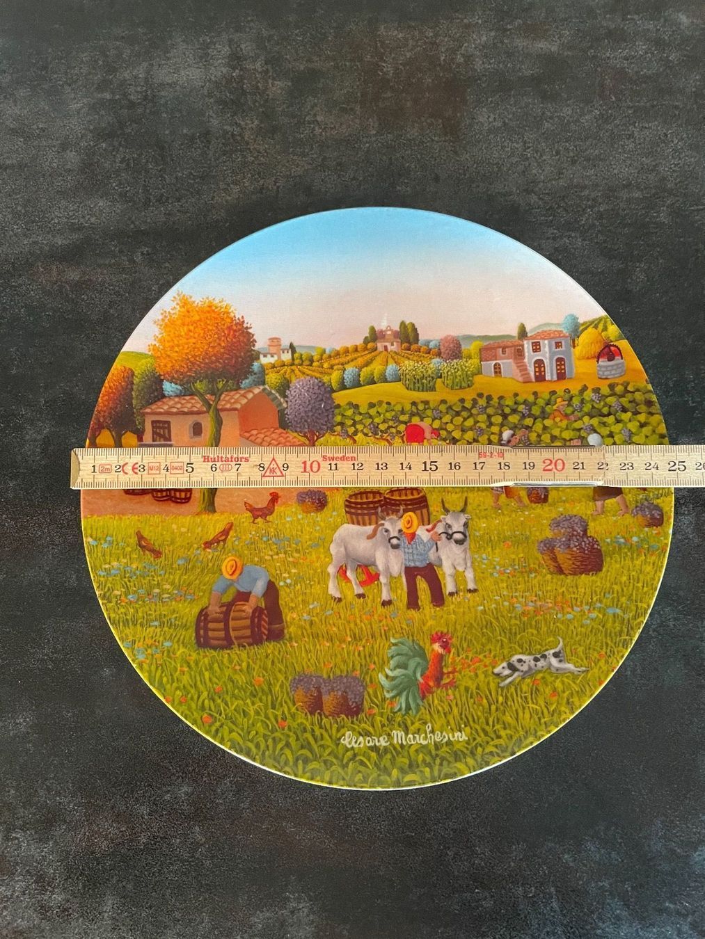 Piatti: Assiette en Céramique Cesare Marchesini – Usato da Vallamand venduto da Bricbracbroc82 3