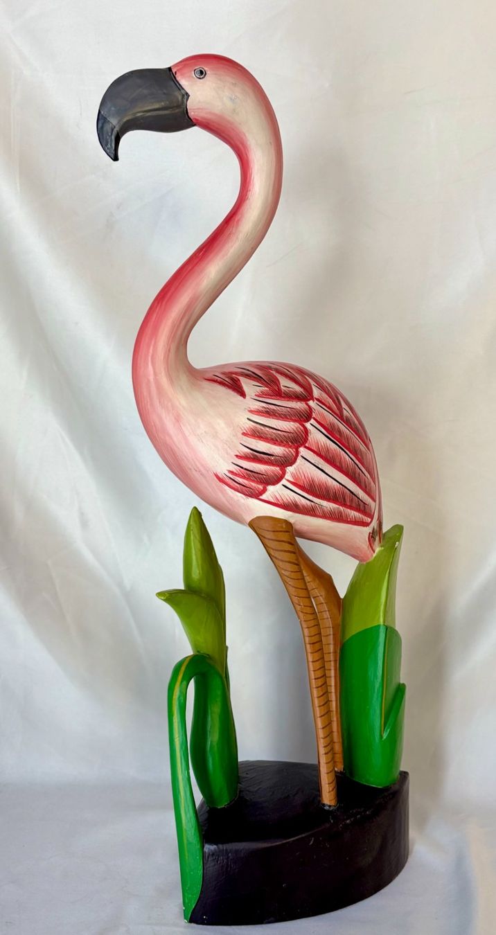 Tutte le decorazioni: Deko Flamingo aus Holz – Usato da Zürich venduto da Drahtzug