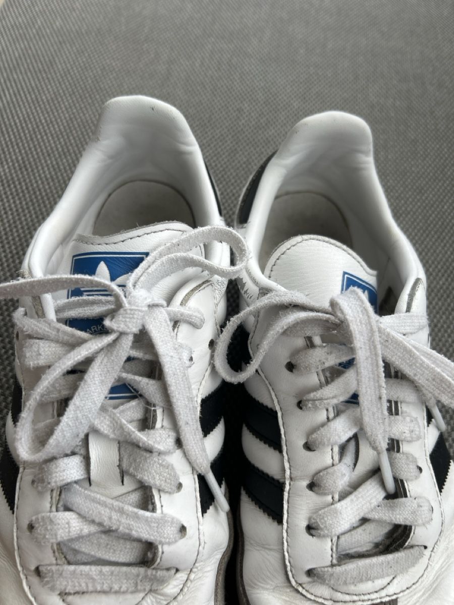 Adidas Herrenschuhe: adidas Samba, Grösse 40 2/3, weiss – Gebraucht aus Erlinsbach SO von hallon480 7
