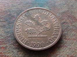 DEUTSCHLAND 1 Pfennig 1990