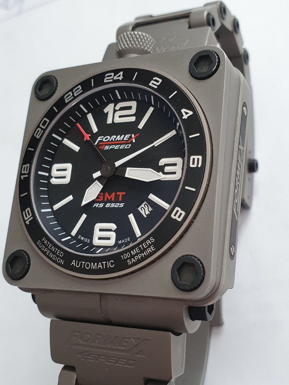 Formex Orologi: Formex AS6525 GMT Automat – Usato da Biberist venduto da stang4eva 2