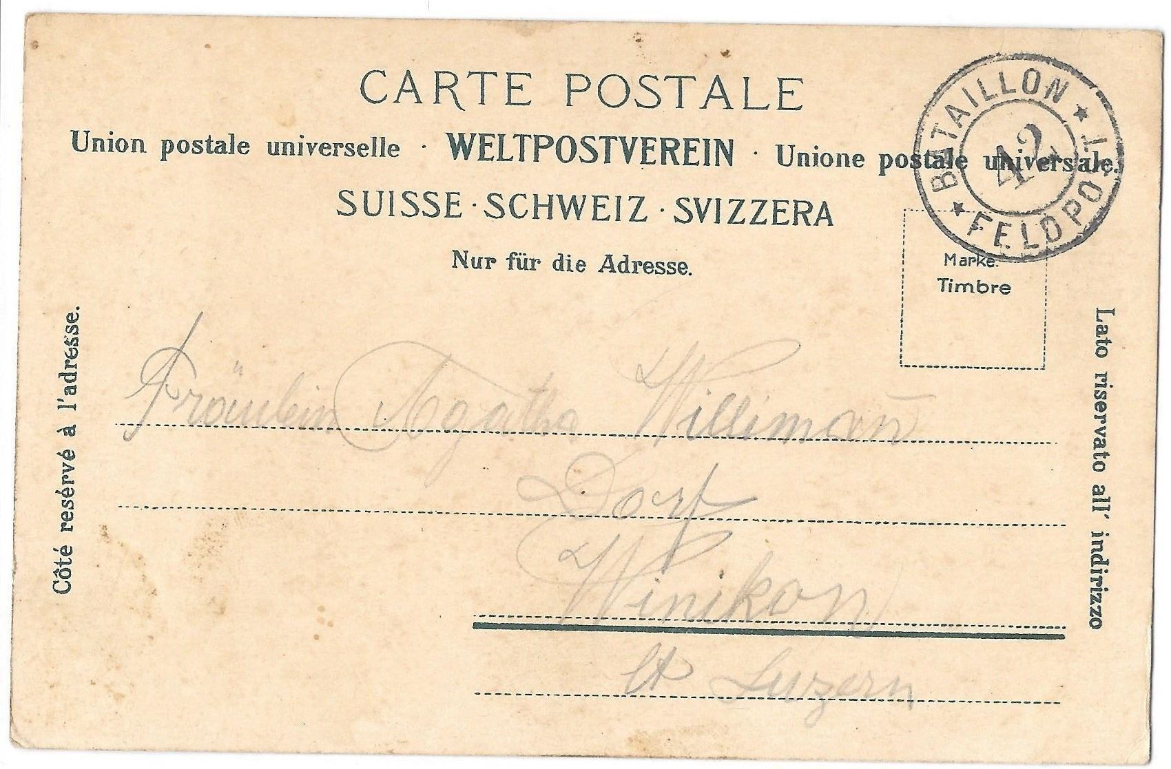 Cartoline postali: Brunnen Strasse mit Kutsche – Usato da Olten venduto da clotaldi 1