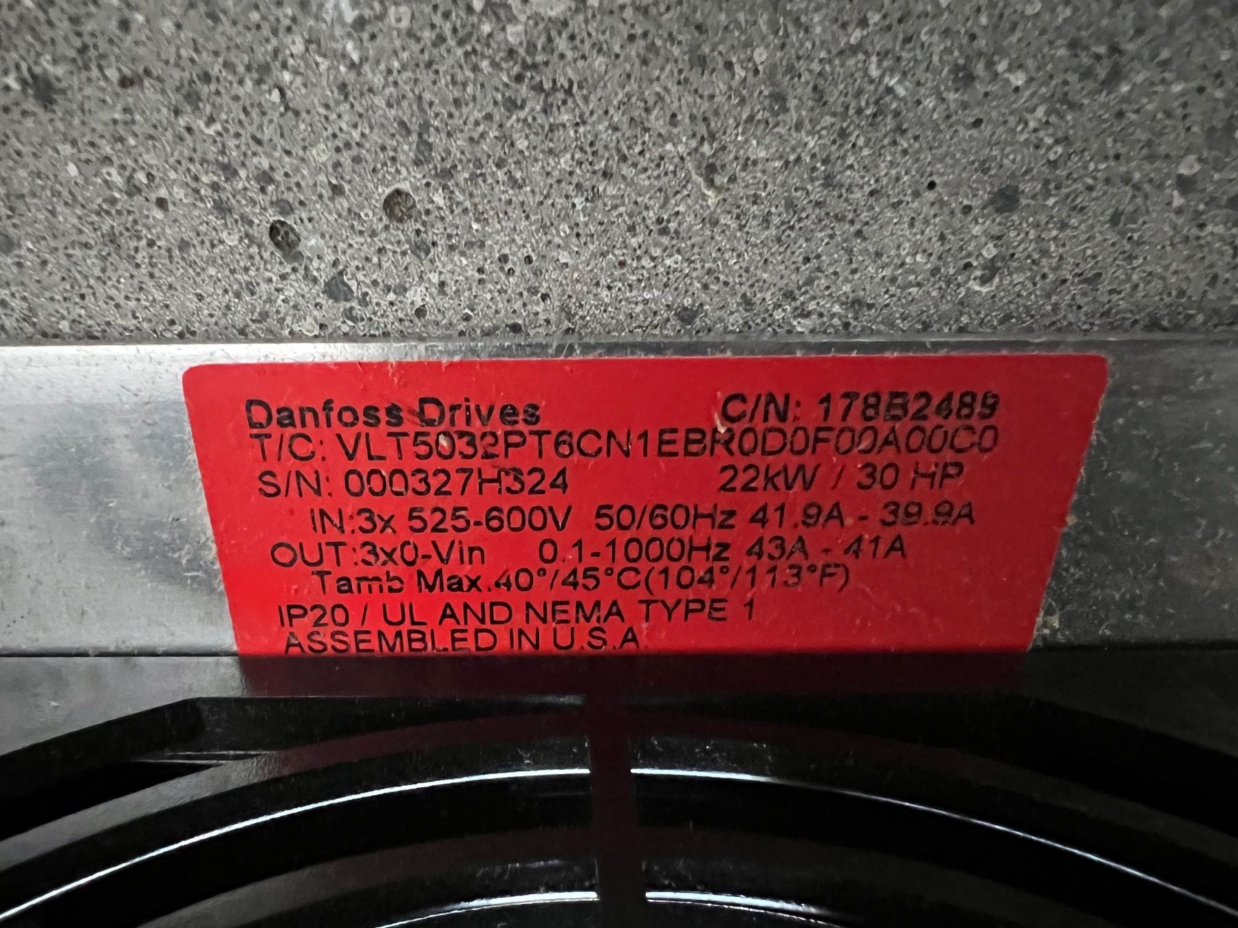 Danfoss Inverter: Danfoss Frequenzumrichter 22kW – Nuovo (secondo la descrizione) da Romanshorn venduto da DonRicardoo 1