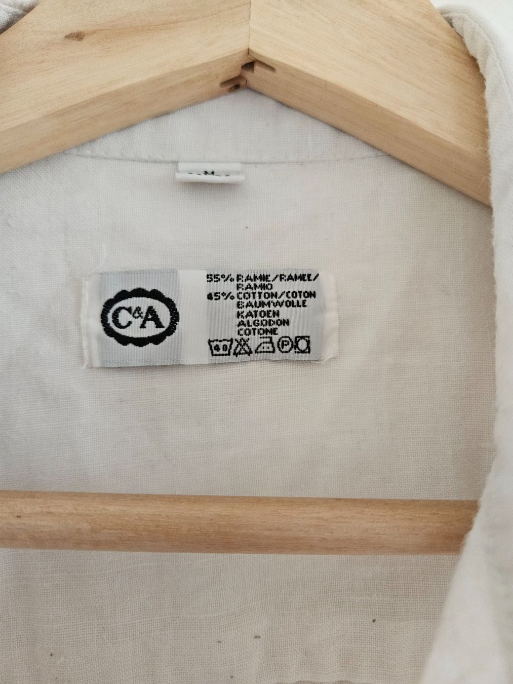 Camicie: Weisses Herrenhemd Gr.M – Usato da Schaffhausen venduto da sabrina915 2