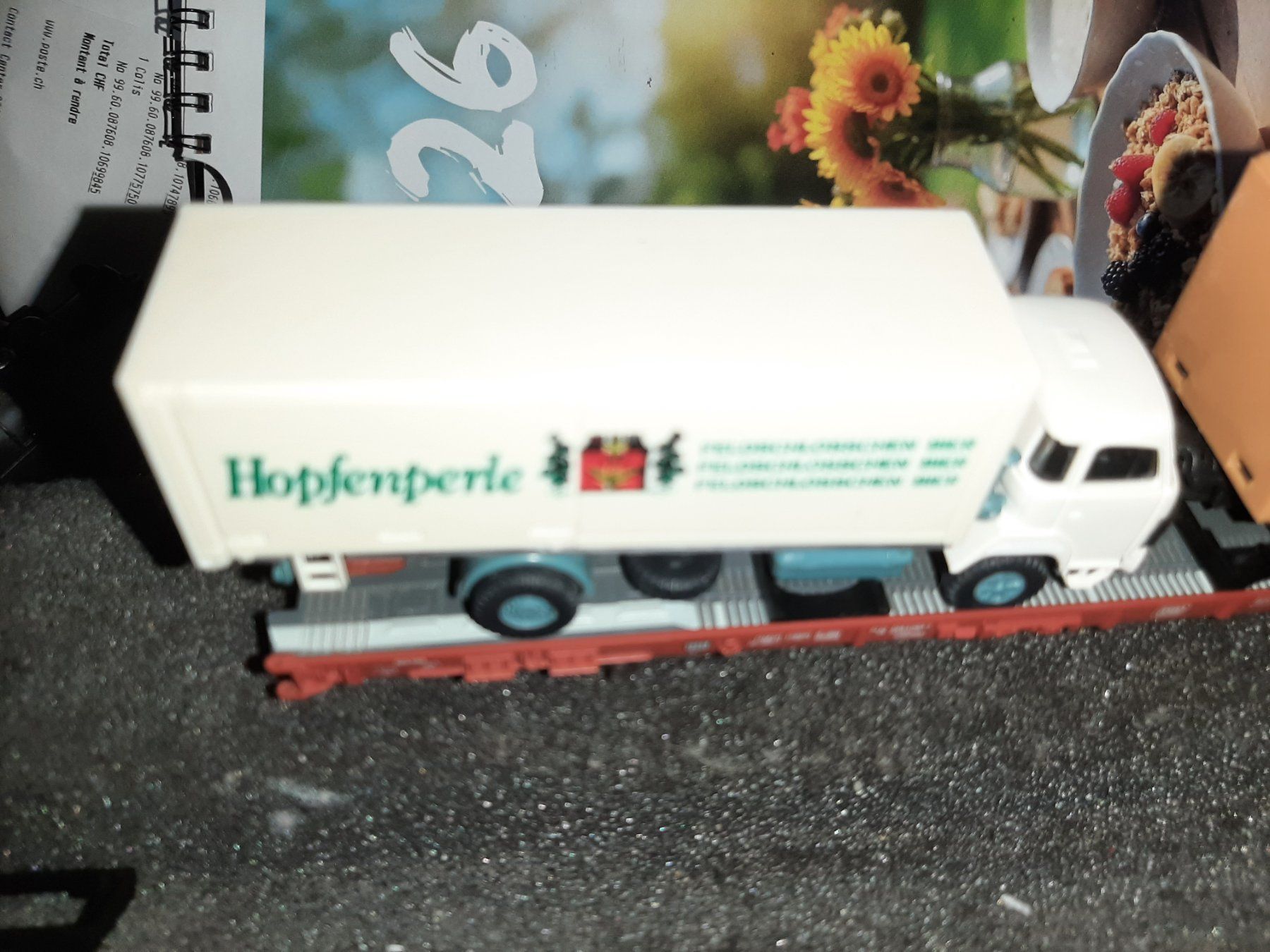 Fleischmann Trains électriques: FLEISCHMAN 2X 3211 AVEC CAMION REF. 36 – D'occasion à Avully par RIVALIS 1