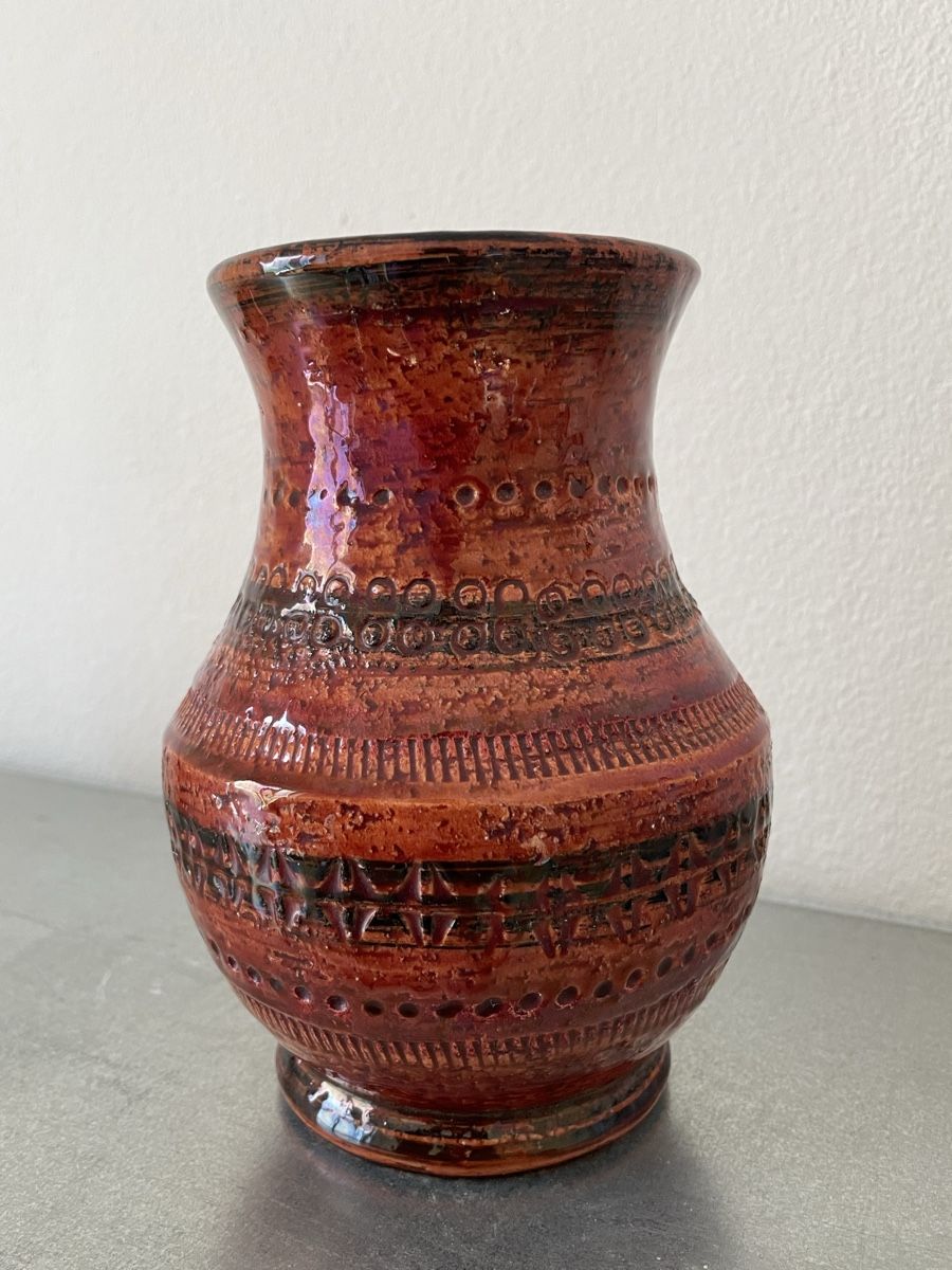 Bitossi Vasen & Gefässe: Bitossi Aldo londi midcentury vase – Gebraucht aus Basel von Amechan. 1