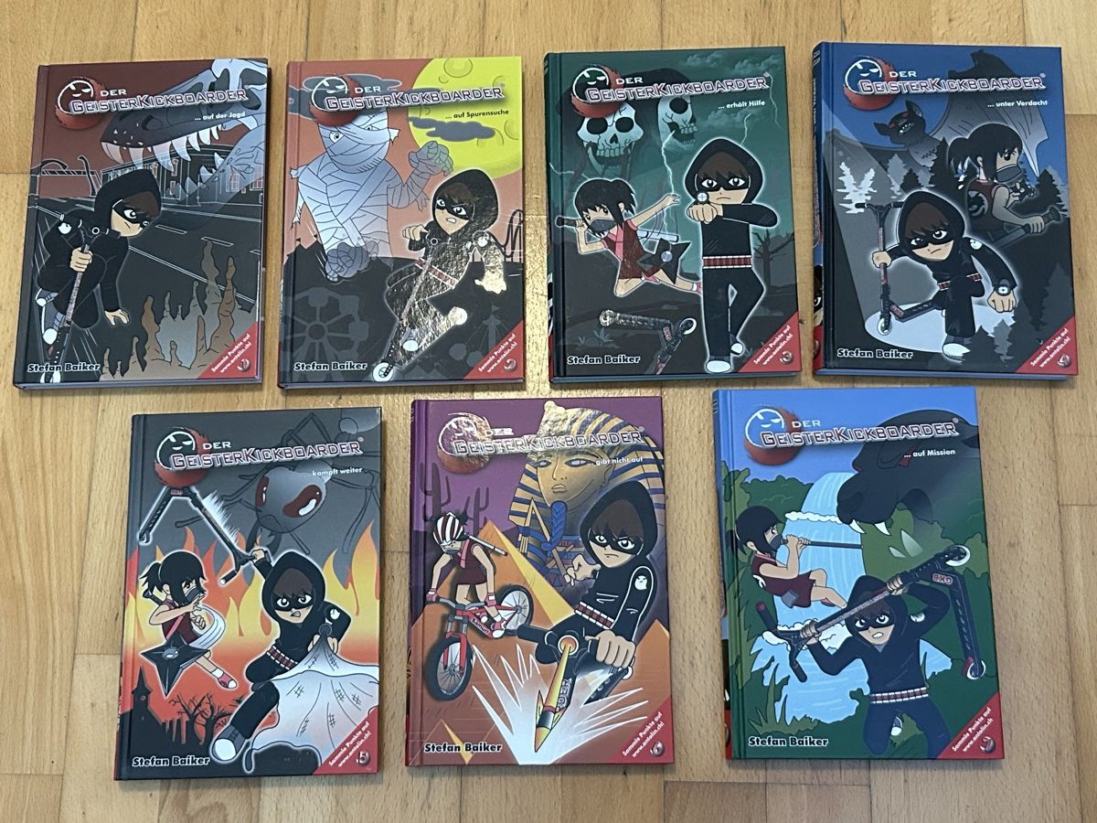 Livres: Der Geisterkickboarder - 7 Bände – D'occasion à Adliswil par Hampa3