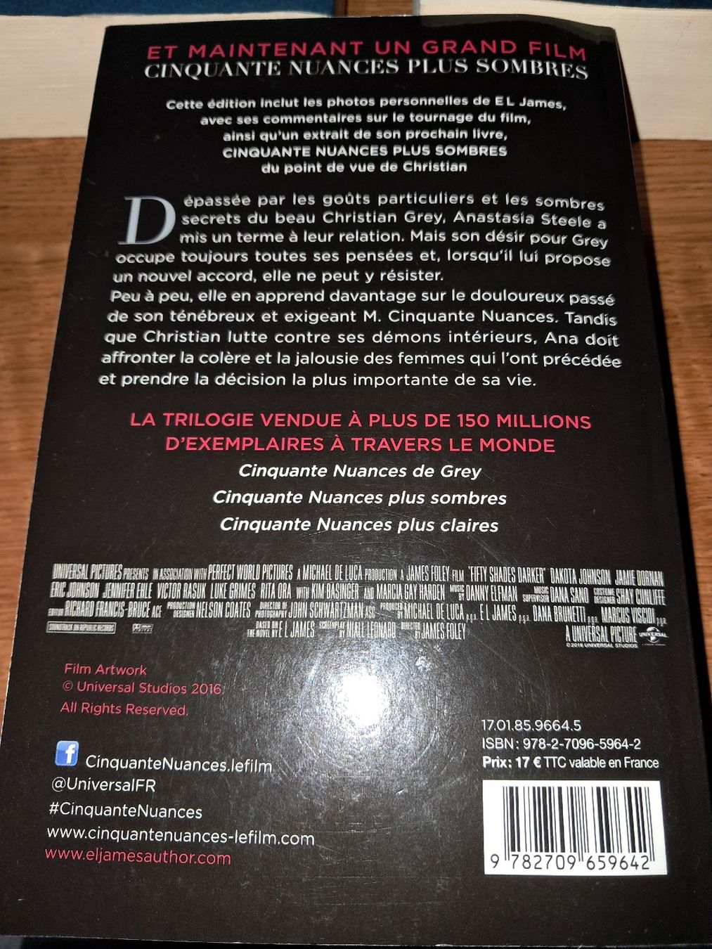 Libri: La trilogie Fifty Shades E L James – Usato da Le locle venduto da juliensaran 1