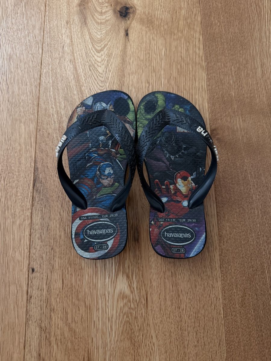 Havaianas Scarpe per ragazzi: Havaianas - Marvel Avengers, Gr. 29/30 – Usato da Interlaken venduto da fbnscl 3