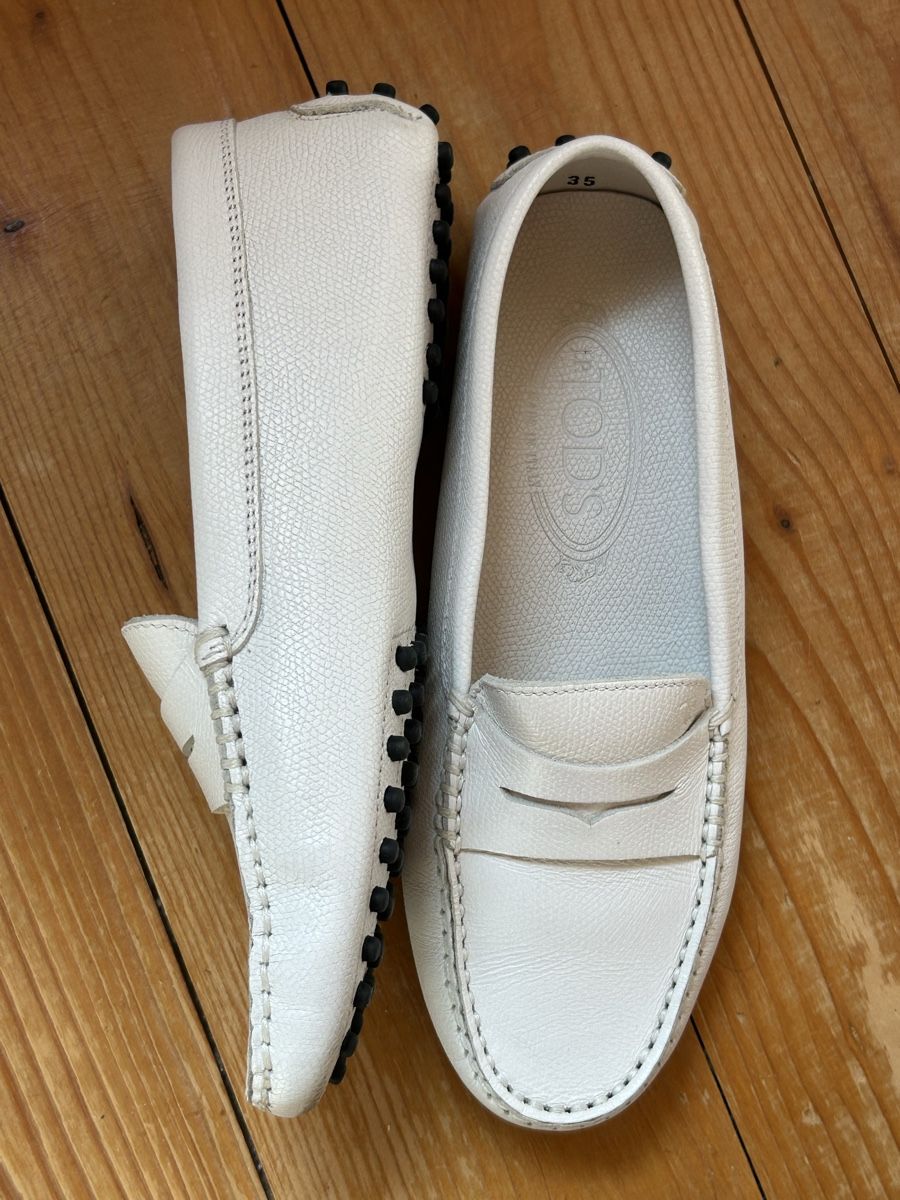 Tod'S Scarpe da donna: Tods White Loafer Shoe – Usato da St.Josefen venduto da lop_lh8d 4