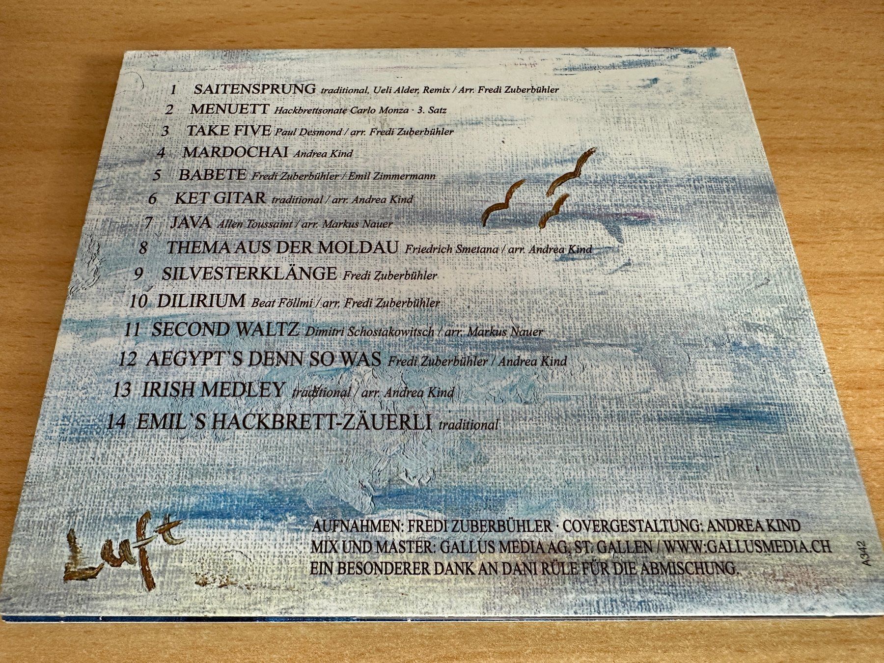 CDs: Anderscht – Saitenflug – Gebraucht aus Rikon im Tösstal von Alpenmutz 1