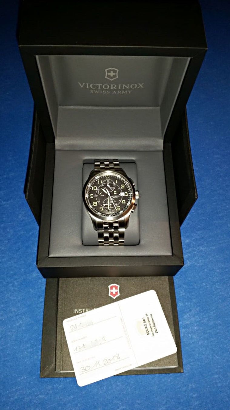 Victorinox Orologi: Victorinox Air Boss Automatic Chrono - Full Set – Usato da Buchs SG venduto da Radixx 1